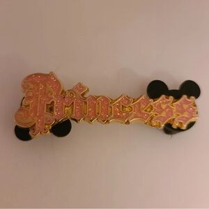 2007 Disney Pink Princess Trading Pin